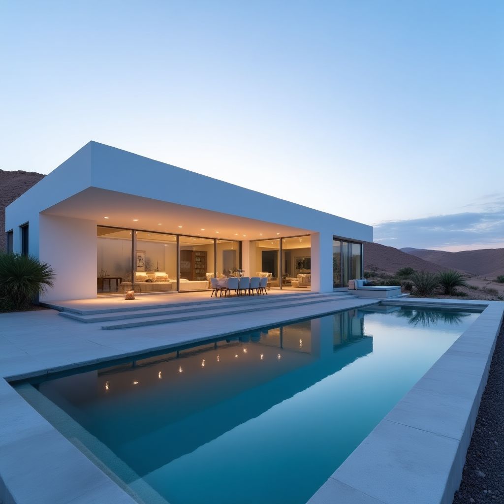 Villa minimaliste à Dubai