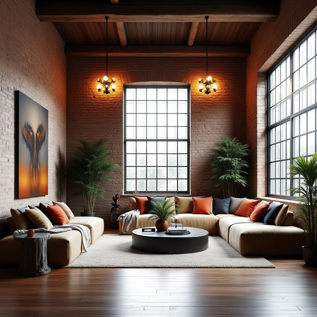 Loft industriel transformé